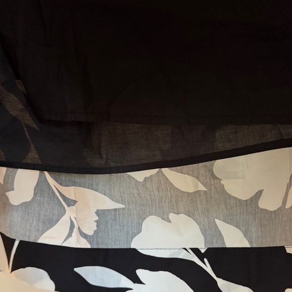 Kate Spade Monochrome Floral Skirt - Picture 5 of 9